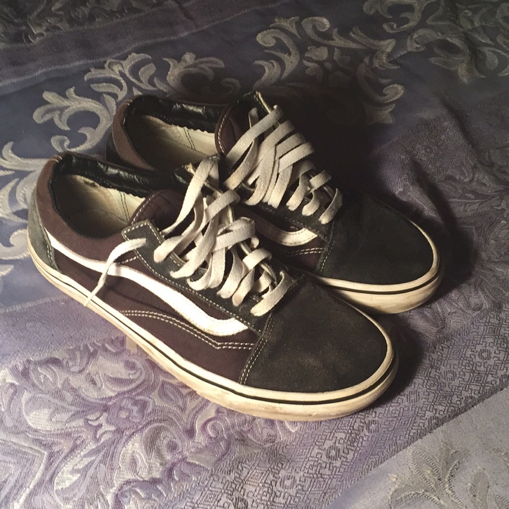 black old skool vans